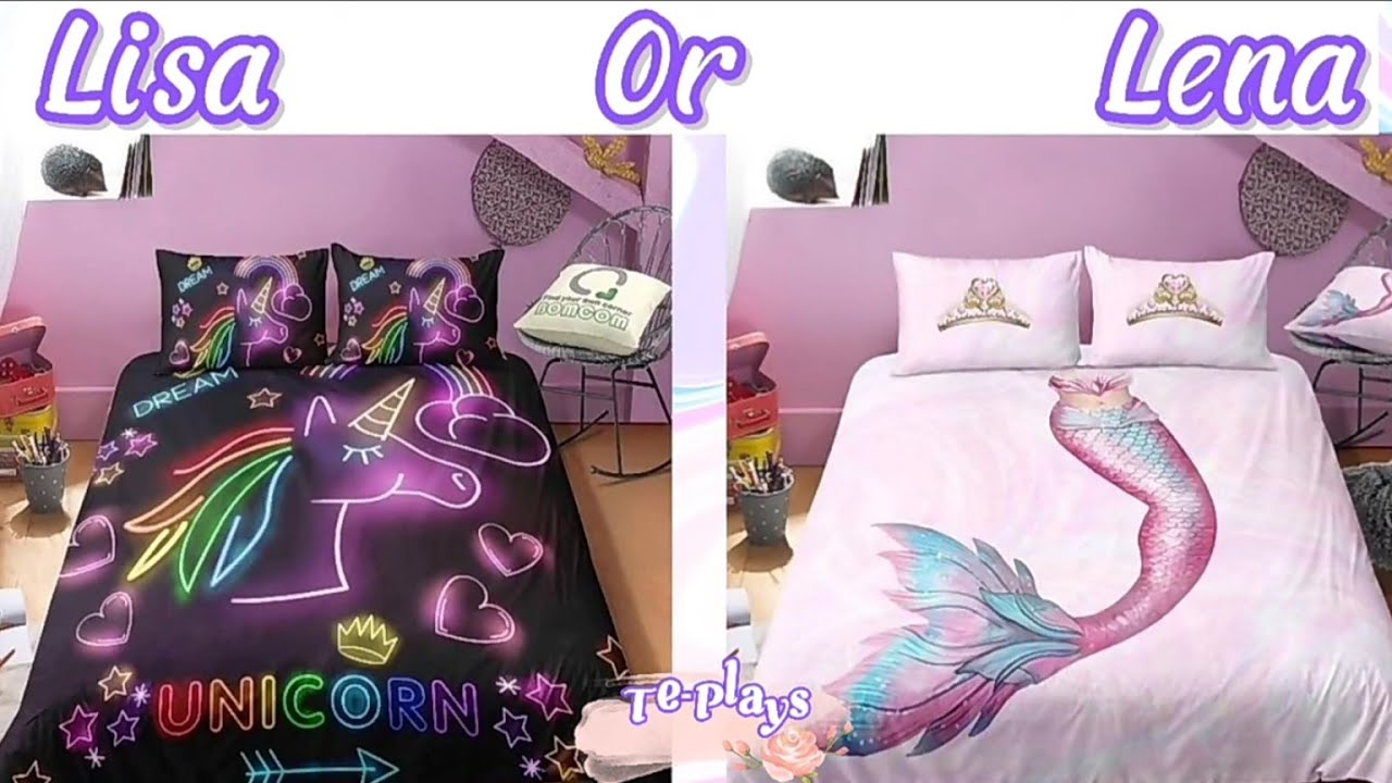 Lisa Or Lena 💖 [Unicorn Vs Mermaid] #lisaorlena #unicorn #mermaid #unicornvsmermaid
