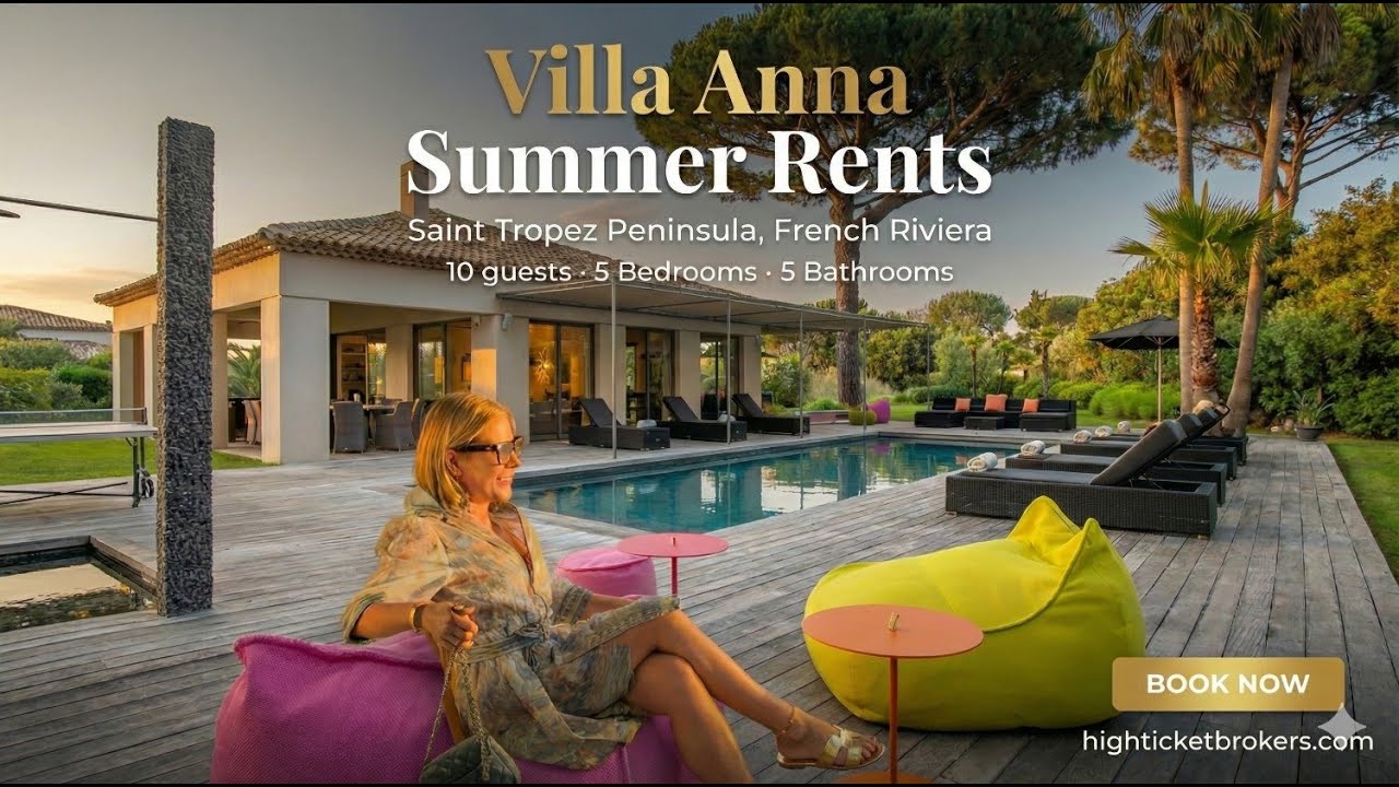 Villa Anna | Contemporary Vineyard Retreat Near Salins Beach – Saint-Tropez Peninsula