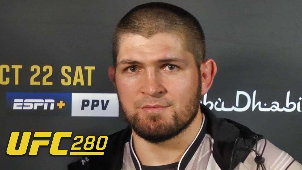 Khabib Nurmagomedov describes his nerves in corner for Islam Makhachev at UFC 280 | ESPN MMA