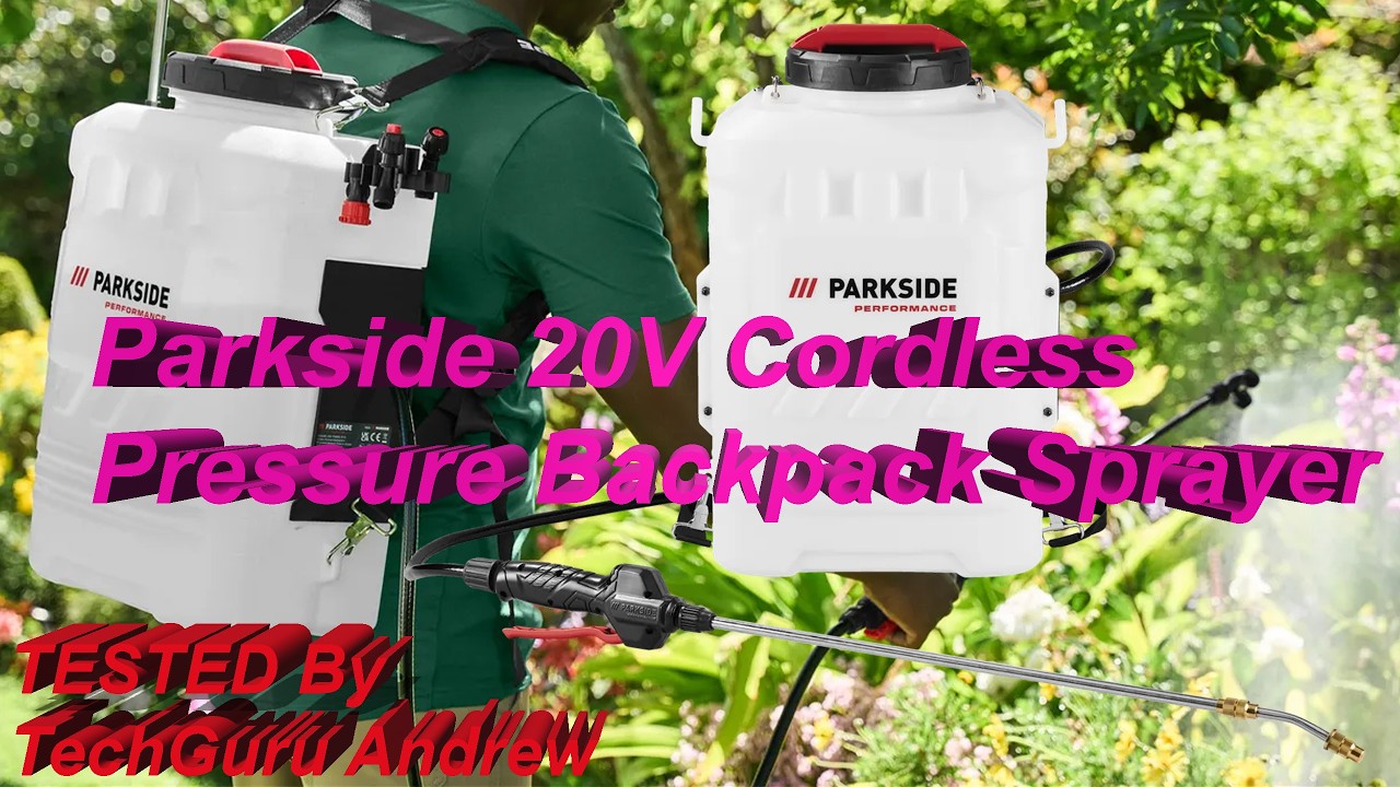 Беспроводной ранцевый опрыскиватель высокого давления Parkside 20 В PPARDS 16 D3
