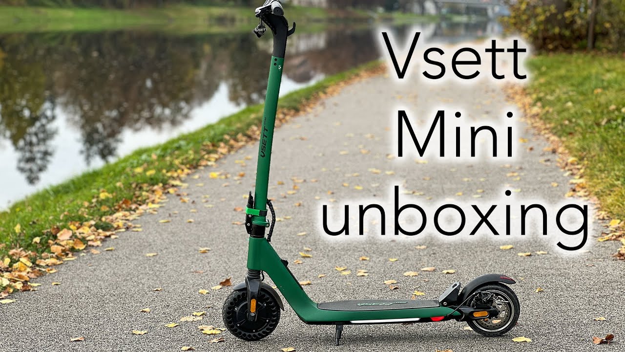 Vsett Mini - celoodpružený prďola s duší Vsettu 🛴. Unboxing a sestavení.