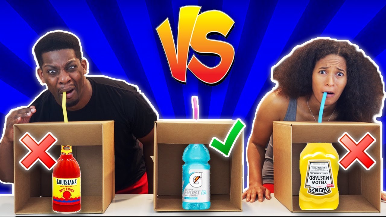 DON'T CHOOSE THE WRONG MYSTERY DRINK CHALLENGE!!