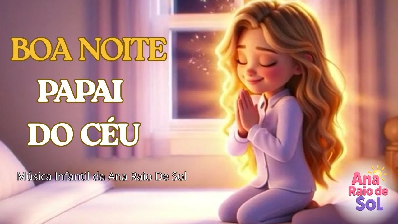 Boa Noite, Papai do Céu 🌙✨ | Canção de Ninar Infantil | Raio de Sol