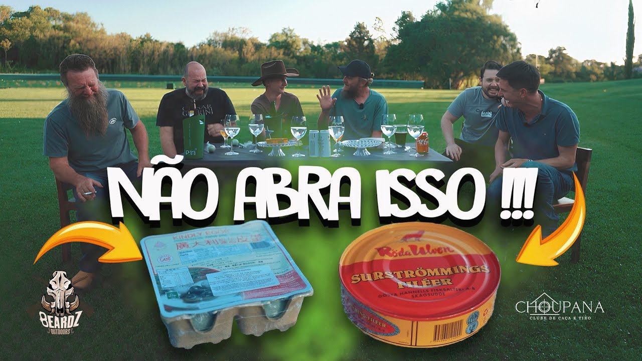 EXPERIMENTANDO O PEIXE MAIS FEDIDO DO MUNDO - Surströmming