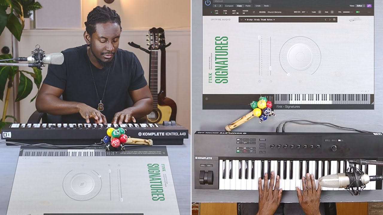 Playing With Fink Signatures Guitar Library by Spitfire Audio