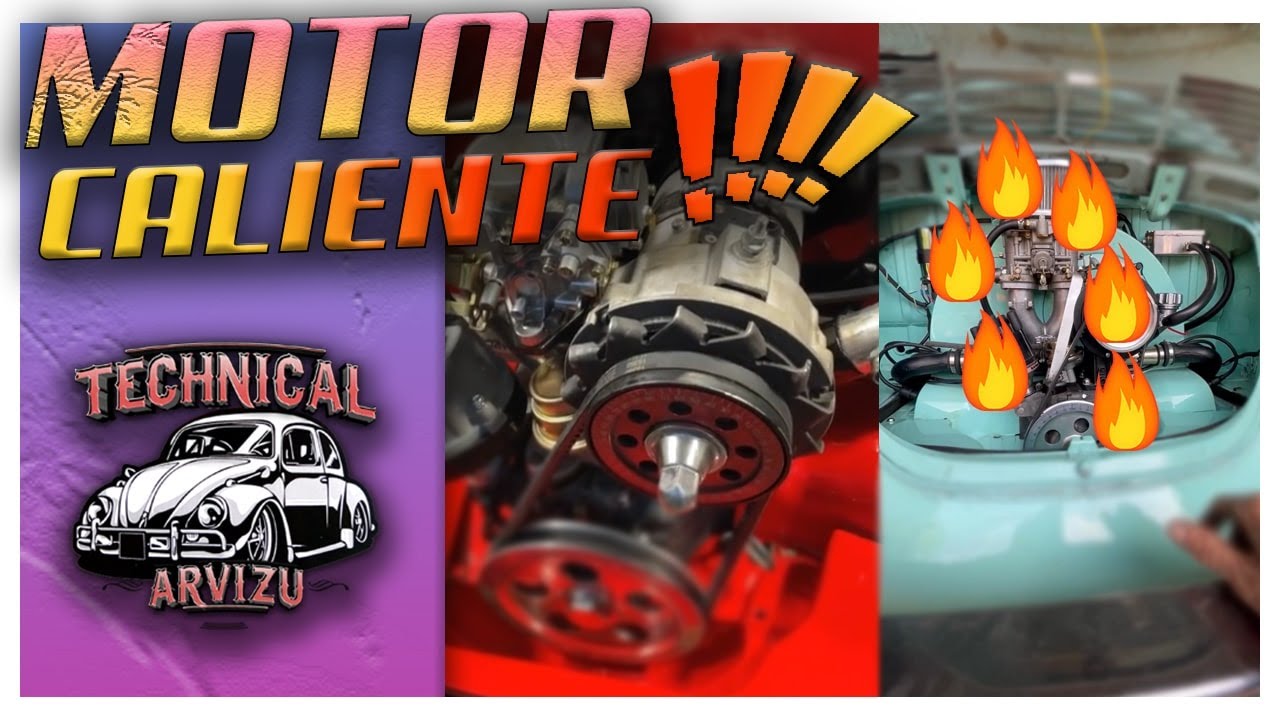 Porque  se CALIENTA el MOTOR del vocho!! 🔥🔥