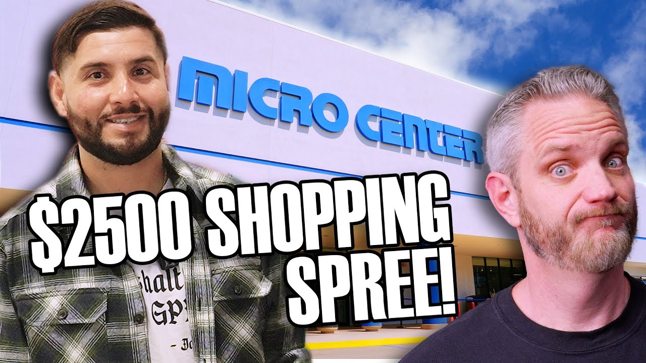 This is how he spent the $2500!