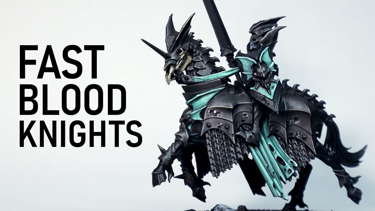 Скоростная покраска КРОВАВЫХ РЫЦАРЕЙ для Soulblight Gravelords!