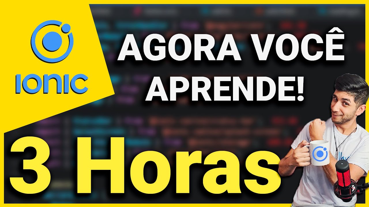 Curso IONIC Completo 2022 [Iniciantes]  + Desafios + Criando um Aplicativo!