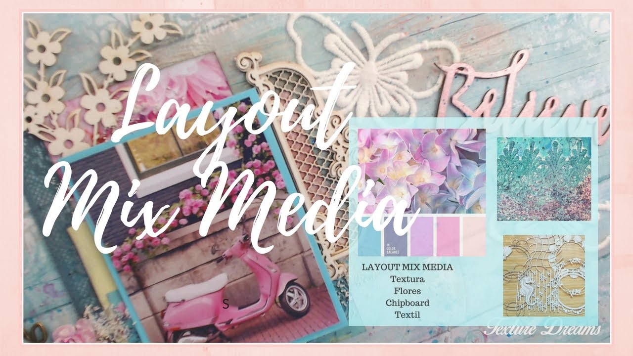 Layout Mix Media reto (DT El taller de Rachell)