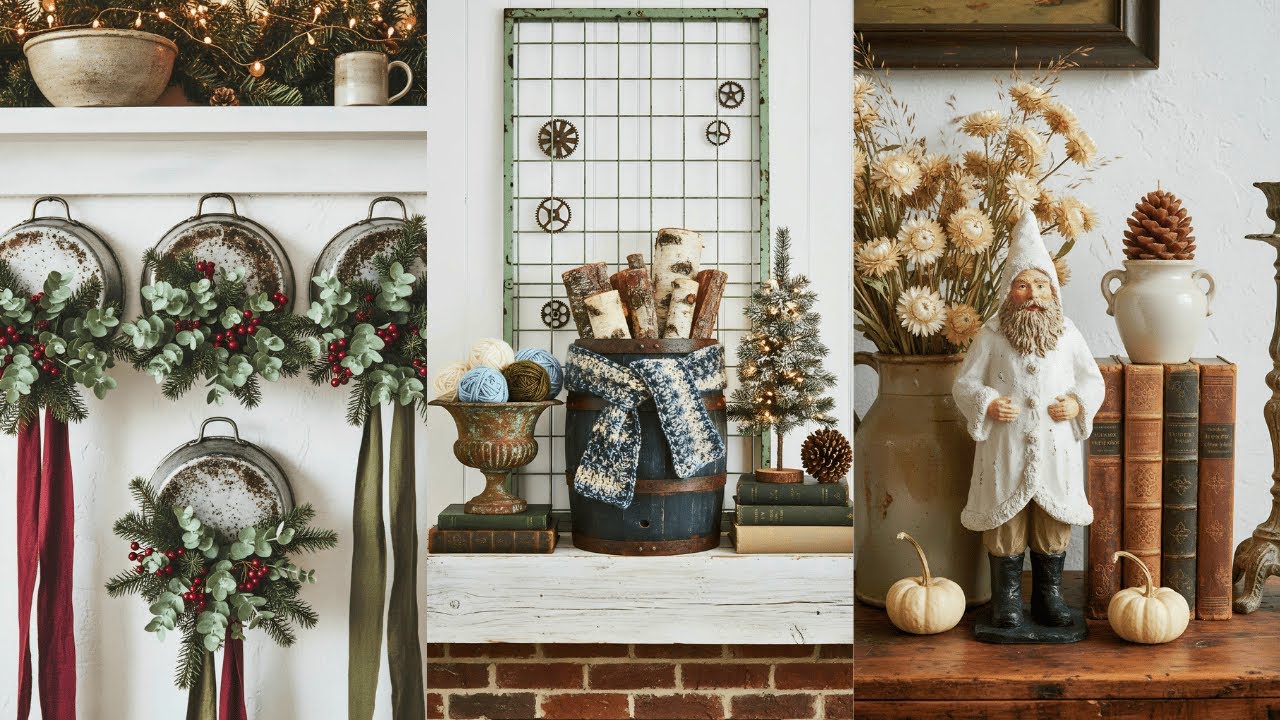 COZY Winter Decor on a Budget! Thrifted Cottage Farmhouse Ideas