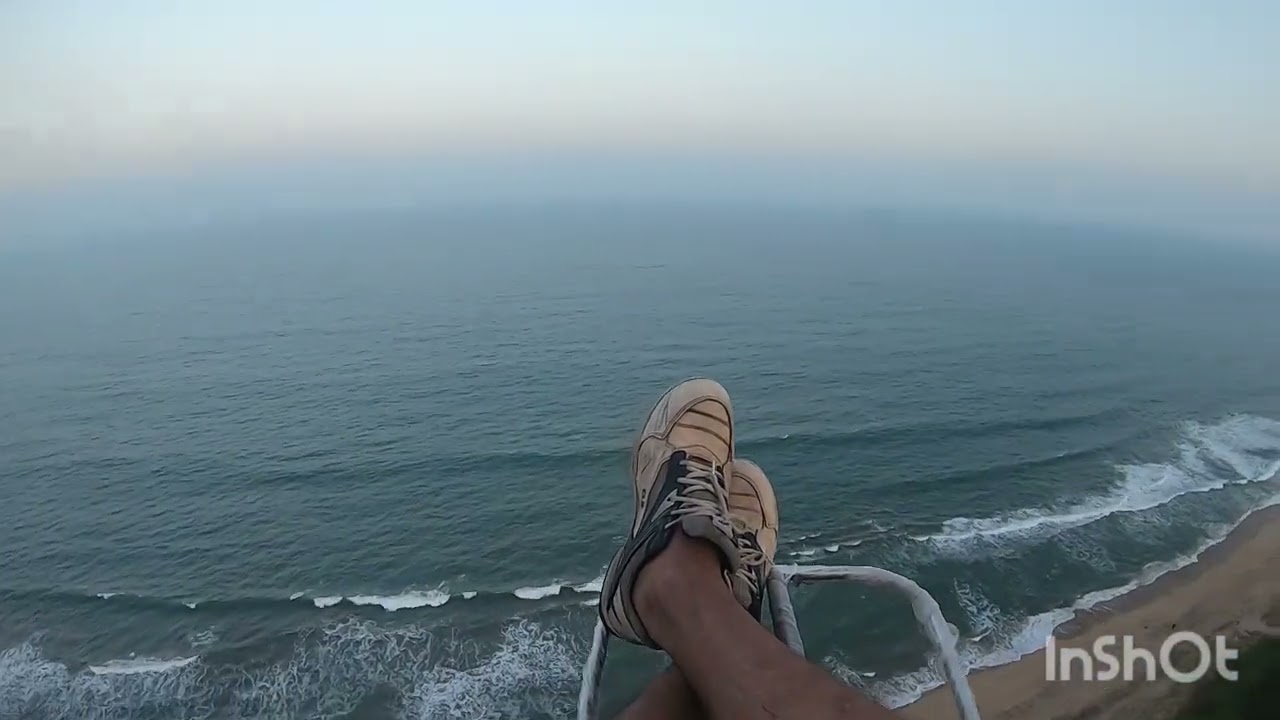 A soothing flight on east coast, enjoying the bluishness of bay of bengal.. 😊🥰