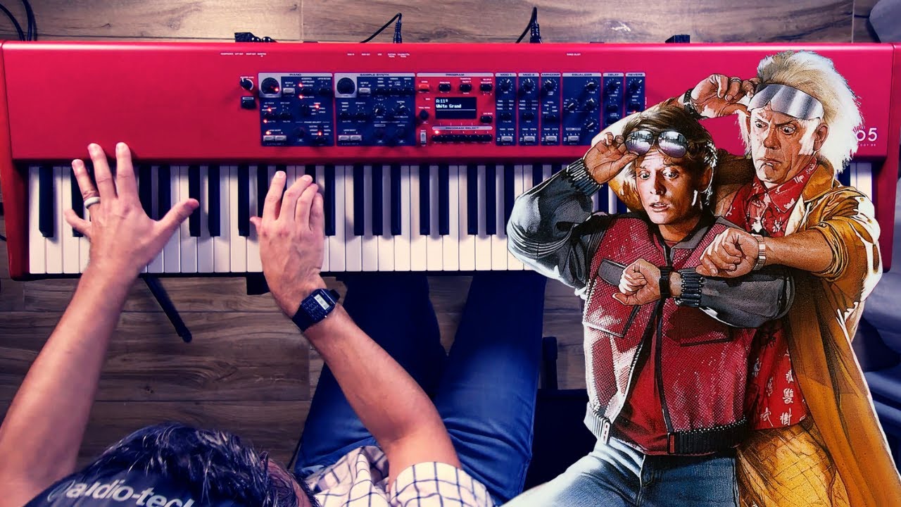Back To the Future: Main Theme Intense Piano Cover