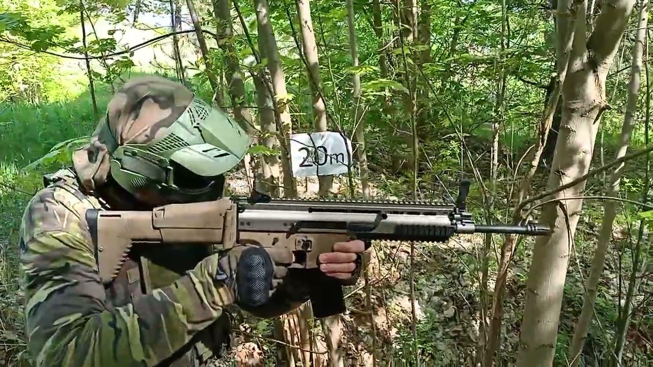 10 20 30 40m SCAR-L WE Karabinek szturmowy L Mk16 MOD 0 450fps za 1500zł