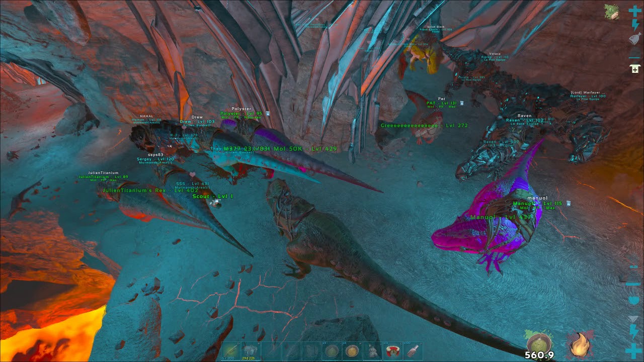 ARK Alpha Tek Cave official Island 45