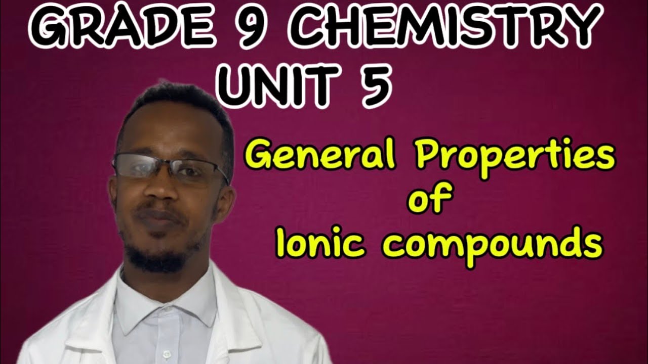 Grade 9 Chemistry UNIT 5 