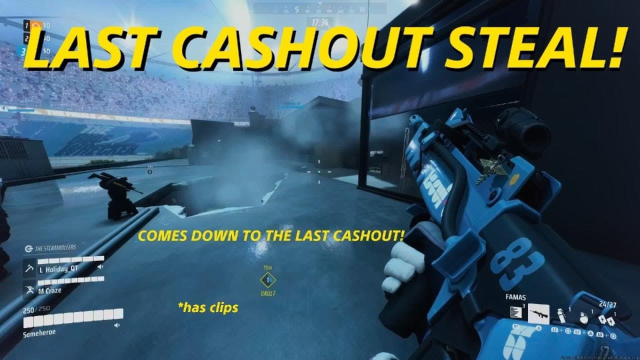 Comes down to the last cashout