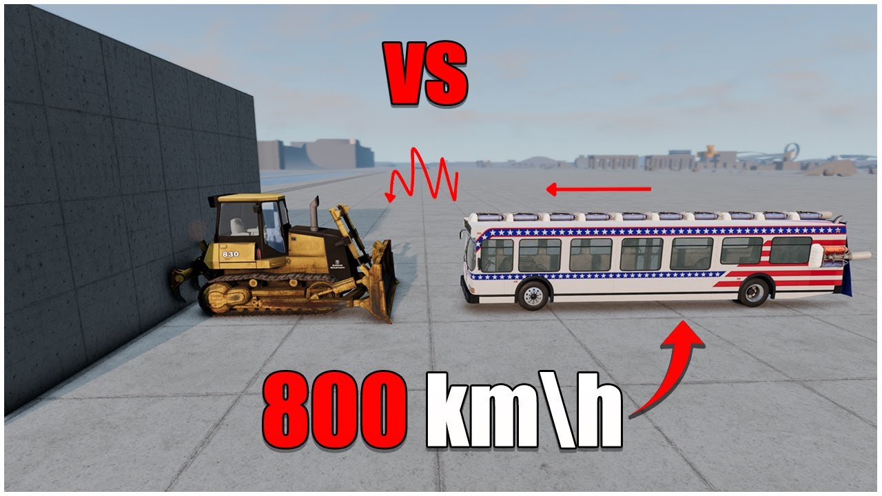 #rocket  #bus  #vs  #dozer  #rotech  830 (17) | Car Body Testing | BeamNG Drive