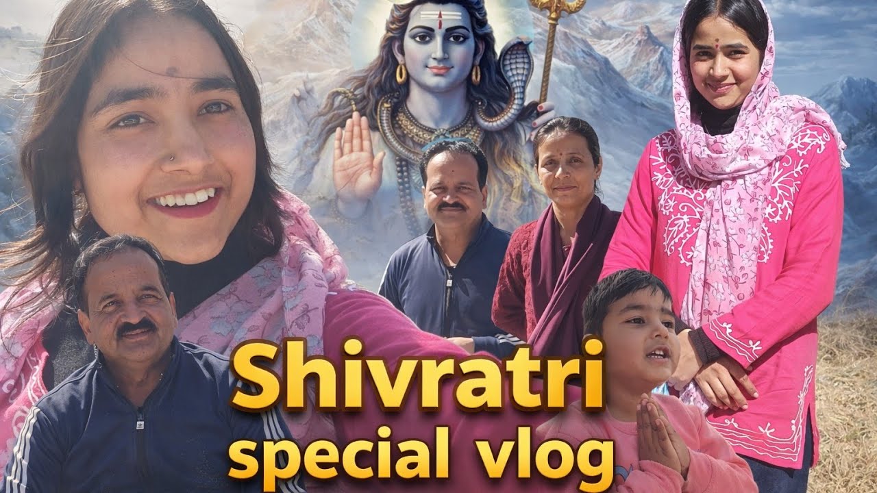 Shivratri special vlog ❤️♾️🧿#minivlog #shivratrispecial #shivshankar #viral #youtublike 