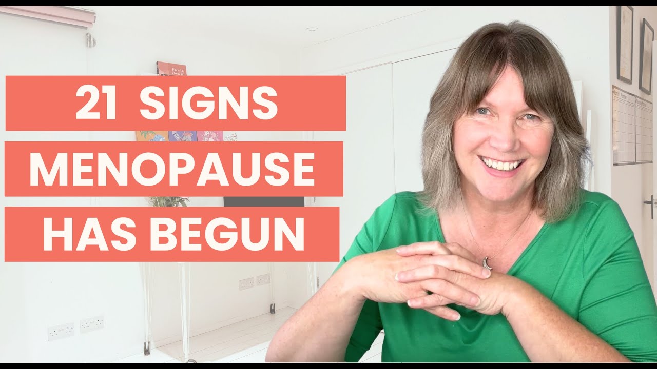 21 Signs You're Entering PERIMENOPAUSE