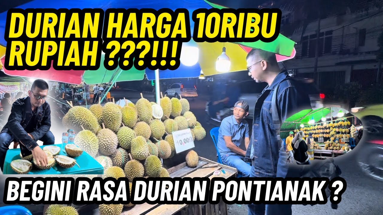 HUNTING DURIAN PONTIANAK ❗️HARGA MURAH 10K LANGSUNG DARI MALAYSIA ❓