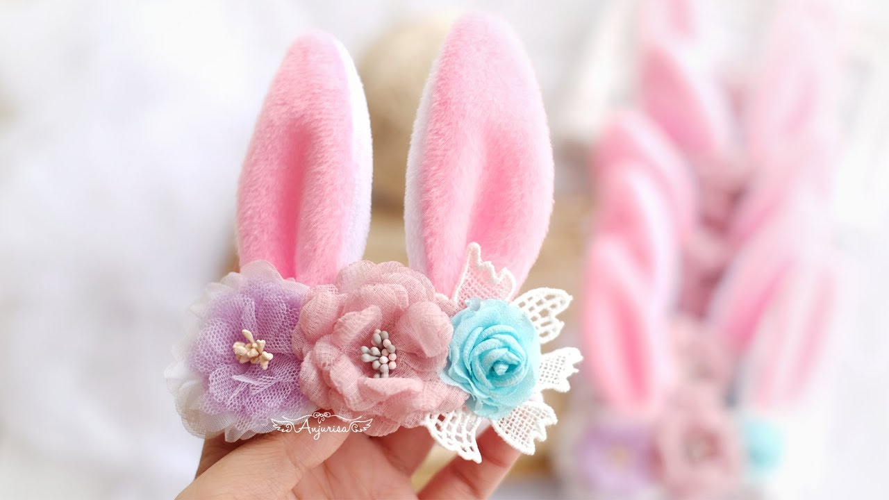 Bunny Ears Headband Craft - How to Make Rabbit Ears