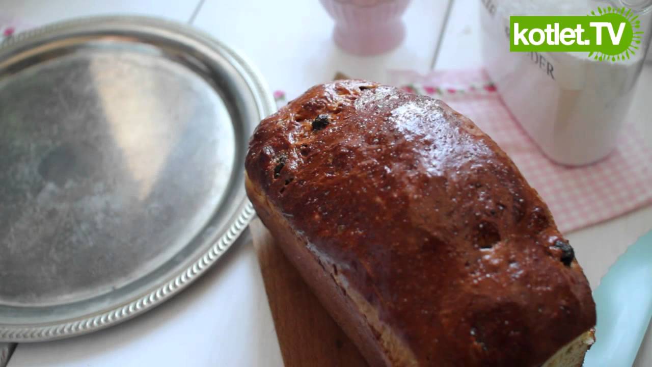 Ciasto drożdżowe z lukrem - Kotlet.TV