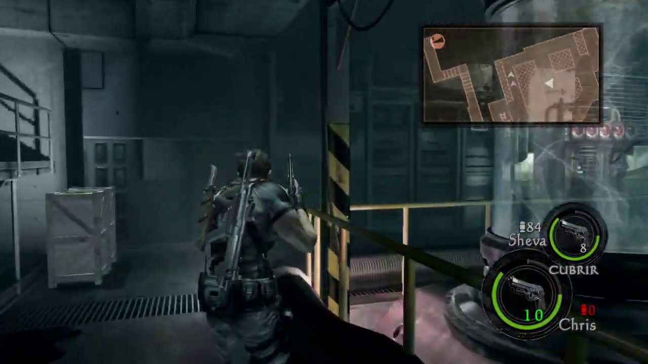 RESIDENT EVIL5 como matar al bicho uroboros en menos de 1 min