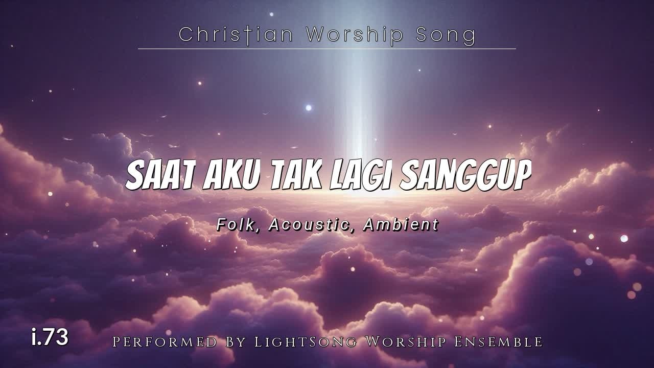 Saat Aku Tak Lagi Sanggup | Lagu Rohani Kristen terbaru |73| @LightSong_HG