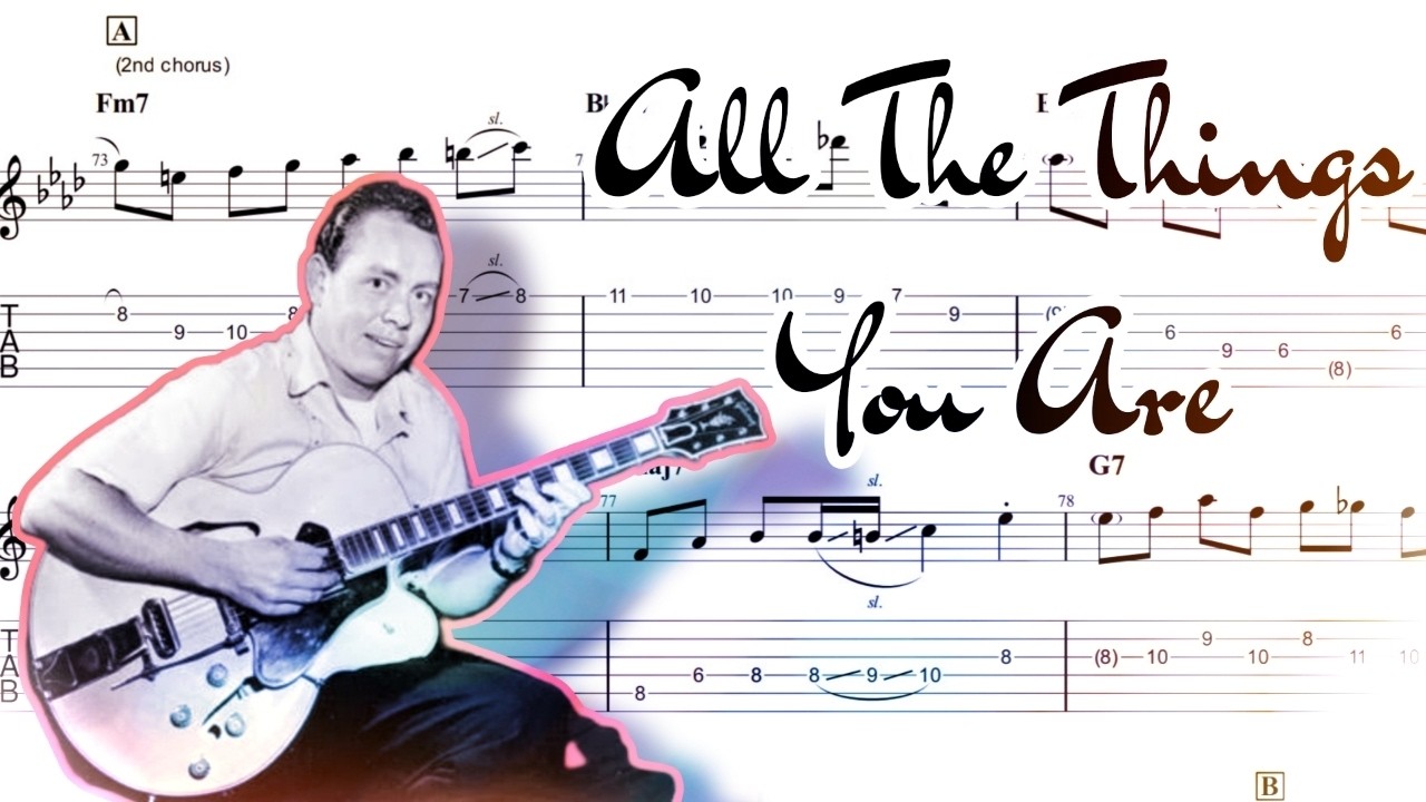 All The Things You Are | Hank Garland [Jazz Guitar Transcription]