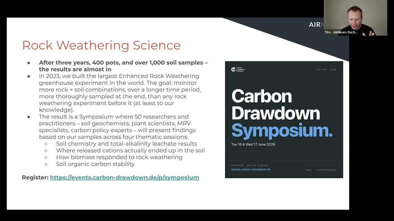 AirMiners: What's Hot in Carbon Doxide Removal, April 2026