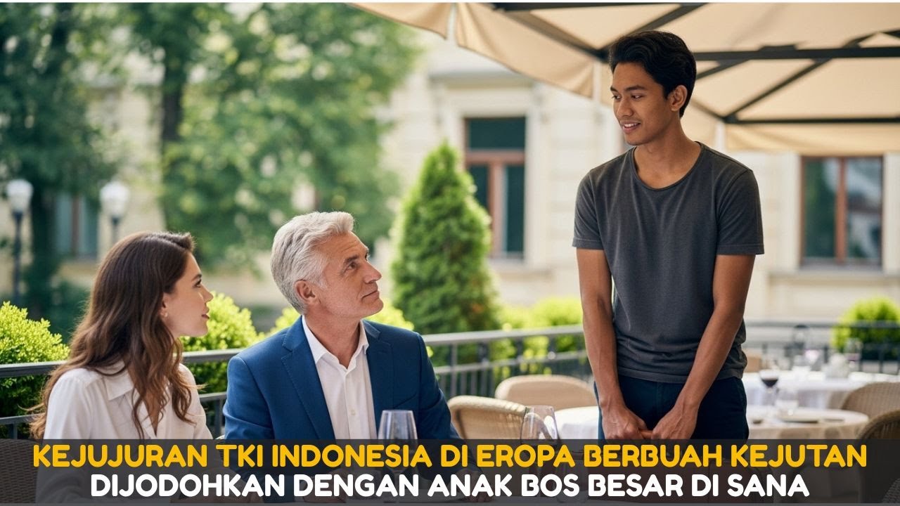 Kejujuran TKI  Ini Viral di Eropa! Anak Bos Langsung Minta Dijodohkan!