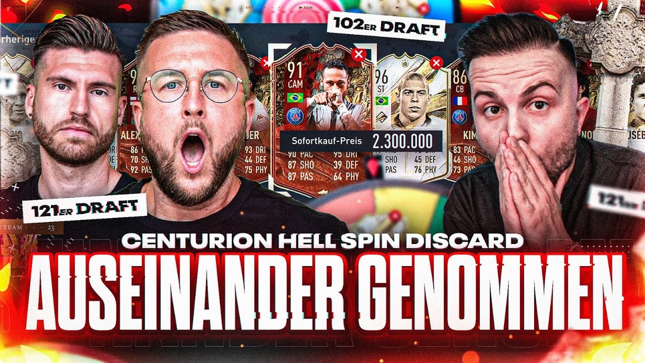 Komplett AUSEINANDER GENOMMEN ... ☠️🤬 CENTURION Hell Spin DISCARD vs @GamerBrother 🔥FIFA 23