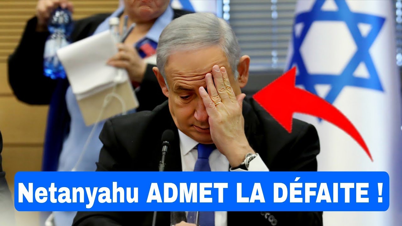 Isra&euml;l a PERDU la guerre : l'aveu choquant !