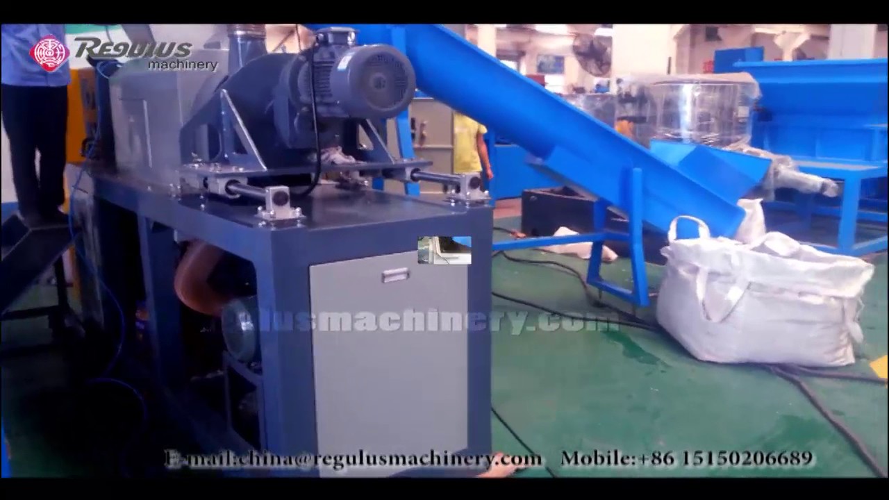 500kg/hour Plastic Squeeze Dryer