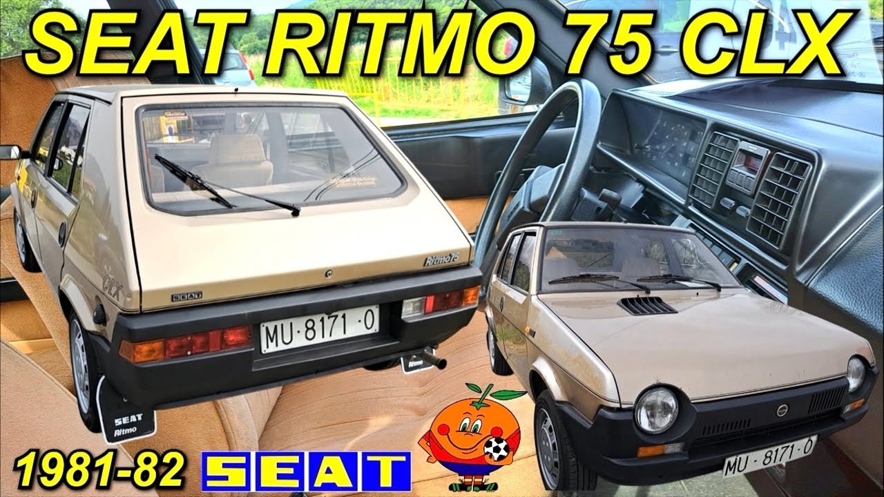 ⛽Seat Ritmo 75 CLX. El popular coche de los 4 metros en 1982. #seatritmo