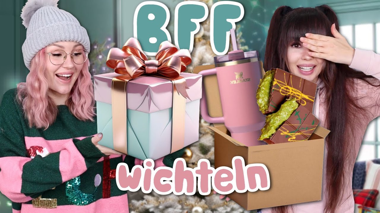 Das ist die ECHTE Reaktion auf unsere Wichtelgeschenke 😳