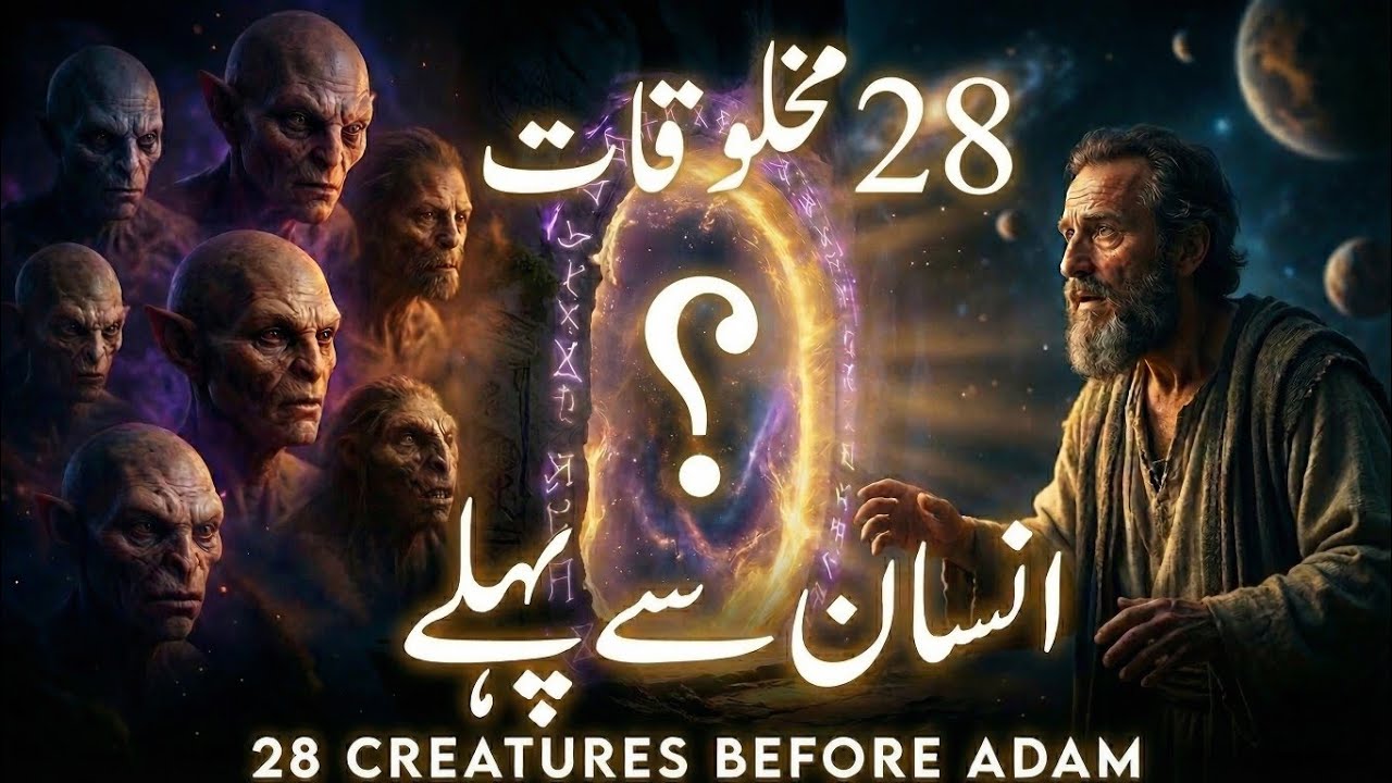 Creatures before Adam (A.S) | 28 makhloqat Adam as se pahle | History of earth | dastaan e Quran