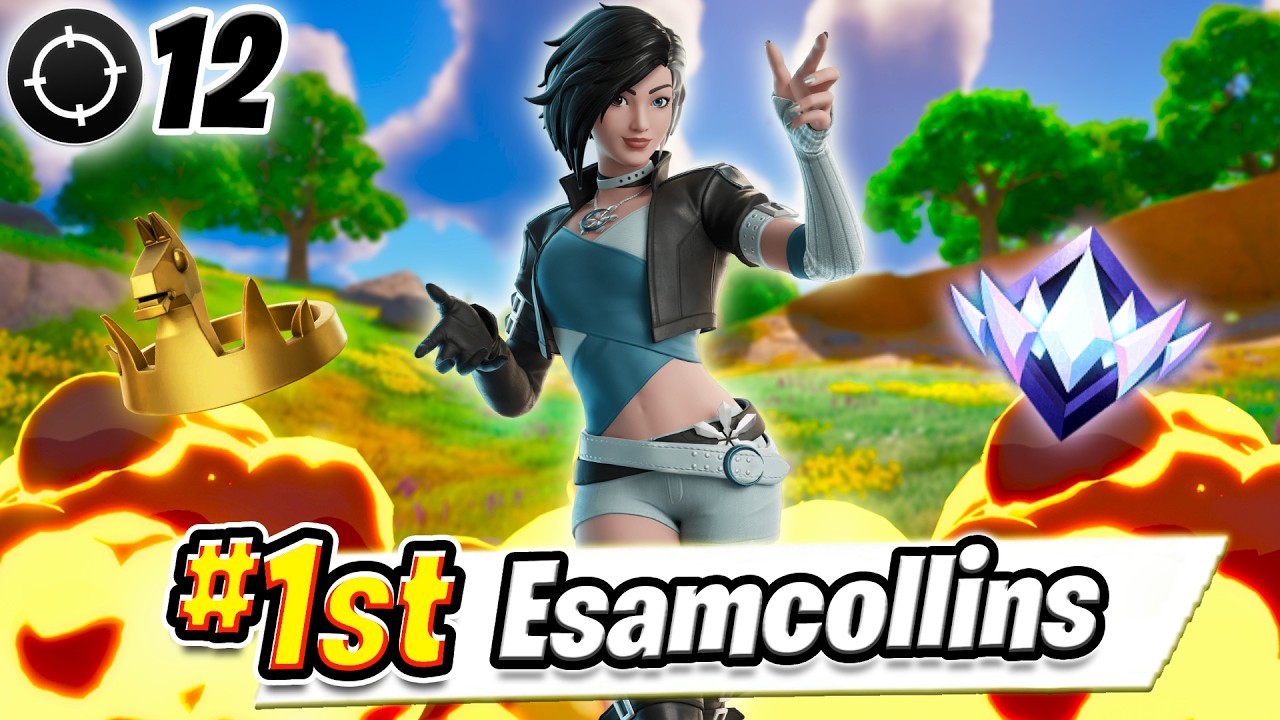 RANKED! 12 ELIM SOLO CLUTCH 🔥| Esamcollins
