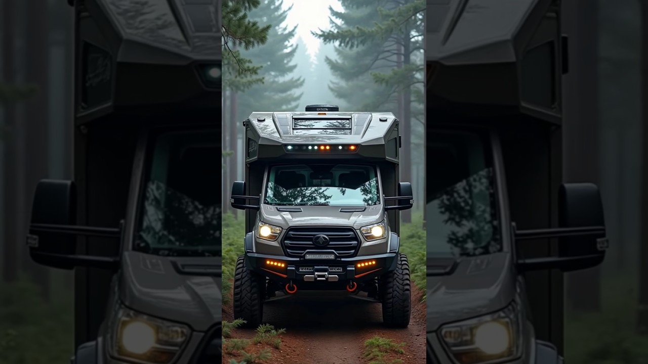 Ultimate Off-Grid Solar RV! 🚐☀️ Luxury Camping in the Wild 🌲🔥