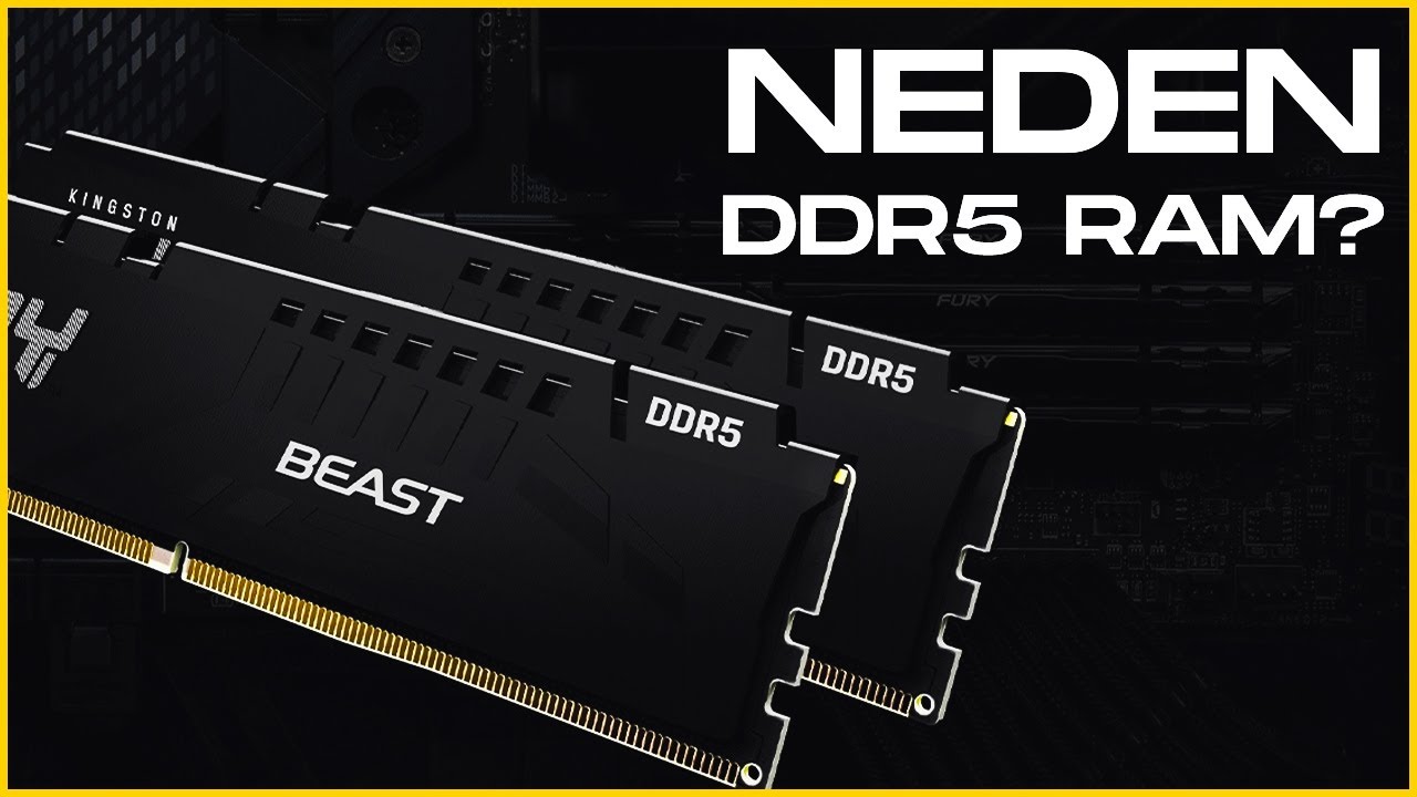 DDR5 RAM İNCELEMESİ | KINGSTON FURY BEAST DDR5 2X16 4800MHZ BELLEK | CREW TEKNOLOJİ