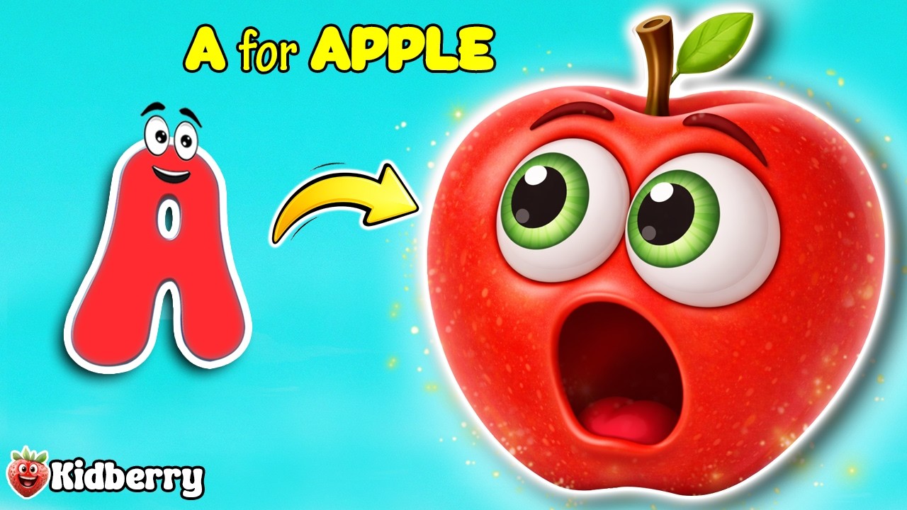 ABC Phonics Song for Kids | Learn Alphabet Sounds A to Z | Kidberry