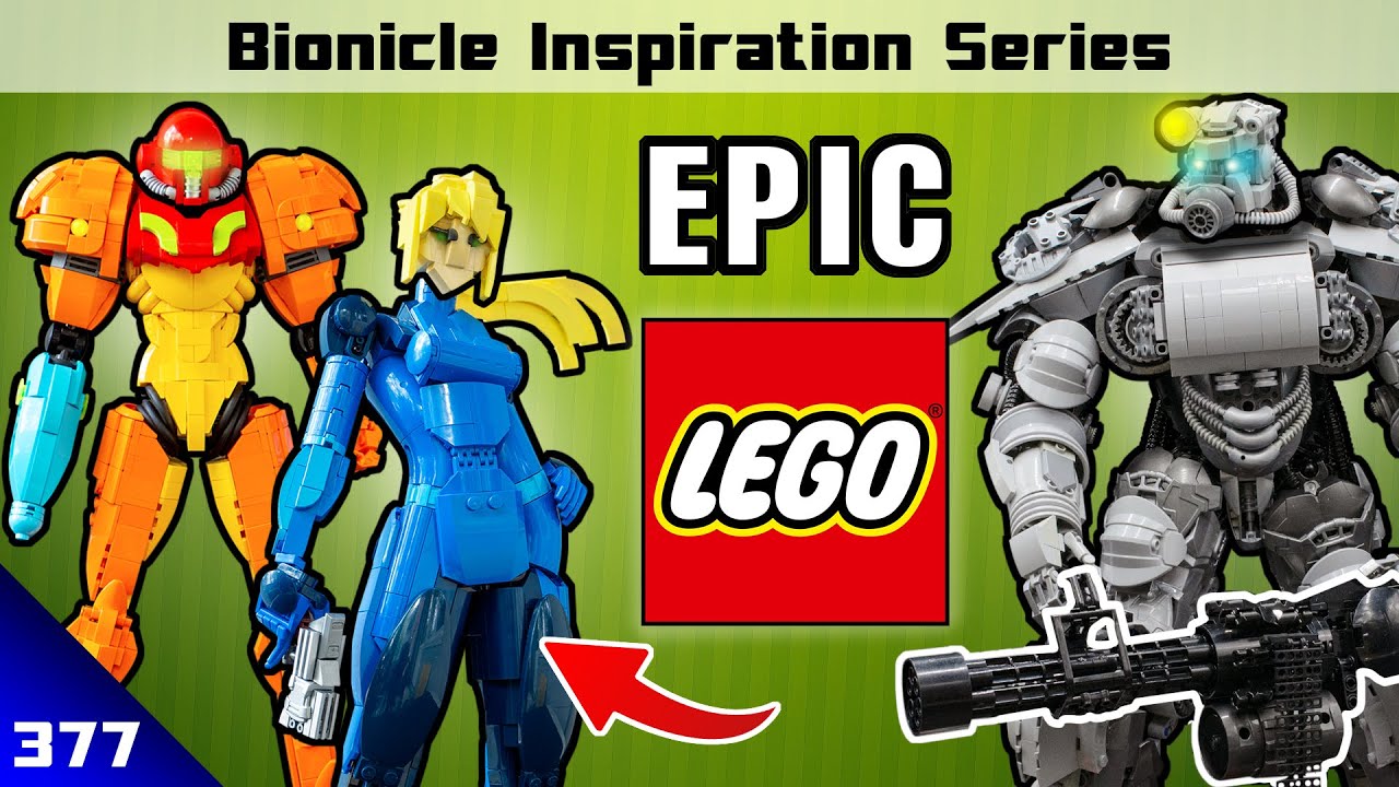 LEGO METROID & FALLOUT - Bionicle Inspiration Series - Video Games (Ep 377)