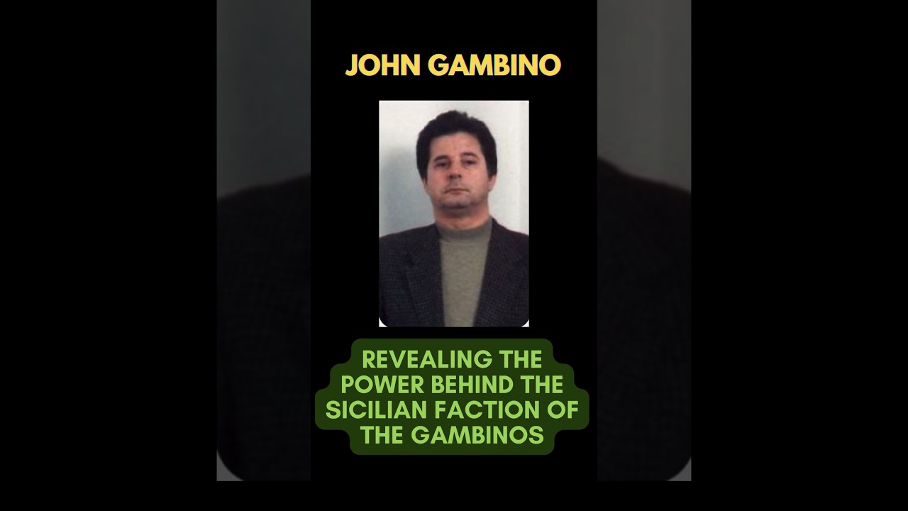 JOHN GAMBINO | Cherry Hill Gambinos and the Sicilian Faction #gambinofamily #johngotti