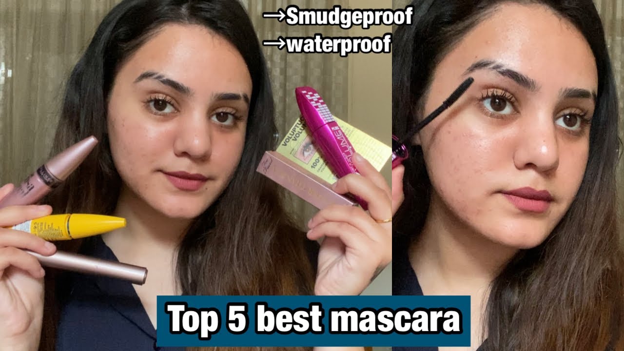 Top 5 must have mascaras in India/ smudgeproof & waterproof/ kp styles