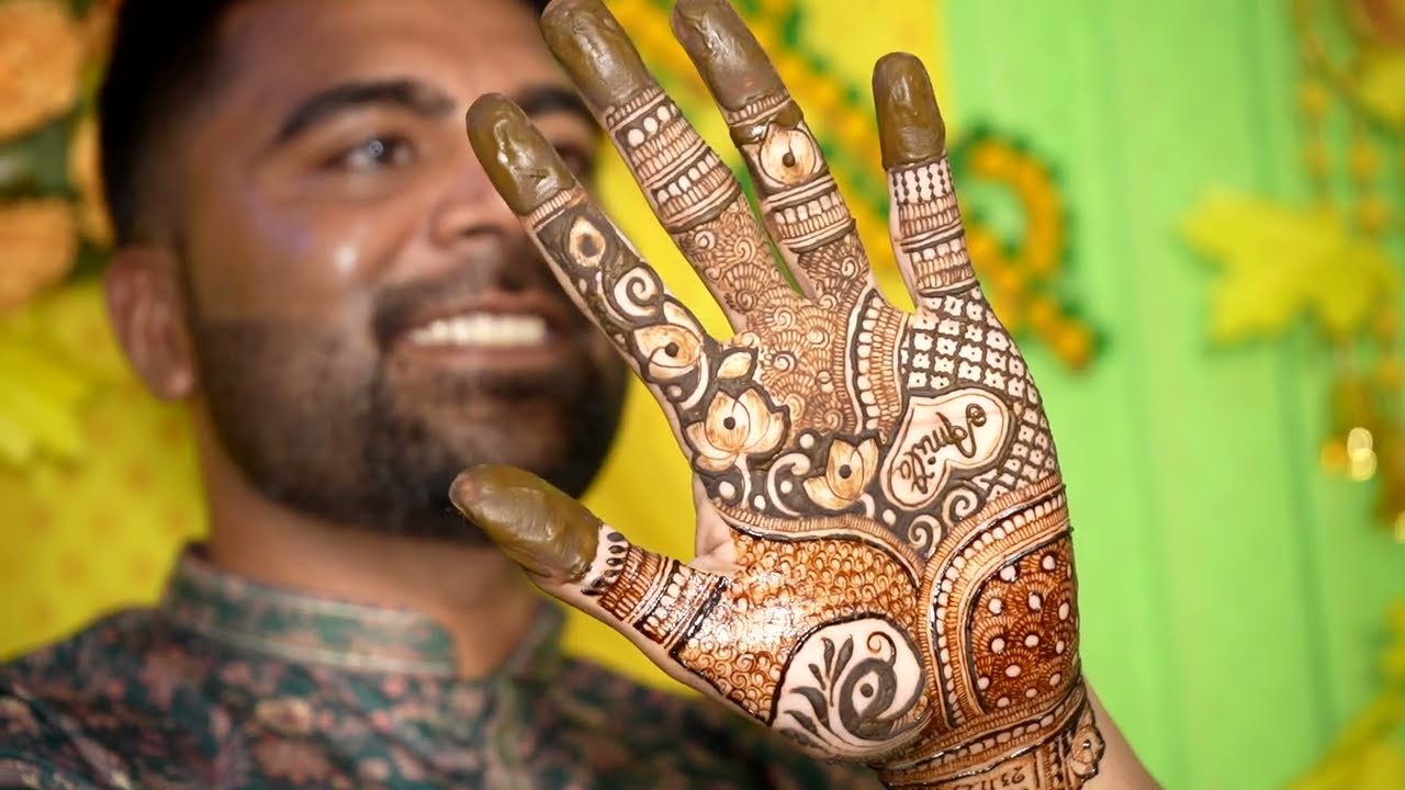 Groom Mehandi