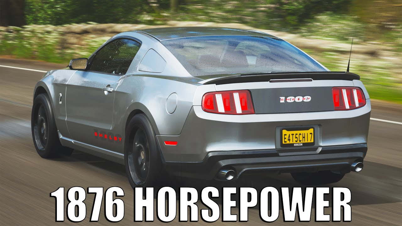 NEW SHELBY 1000 MAXED OUT IS INSANE TO DRIVE ON FORZA HORIZON 4