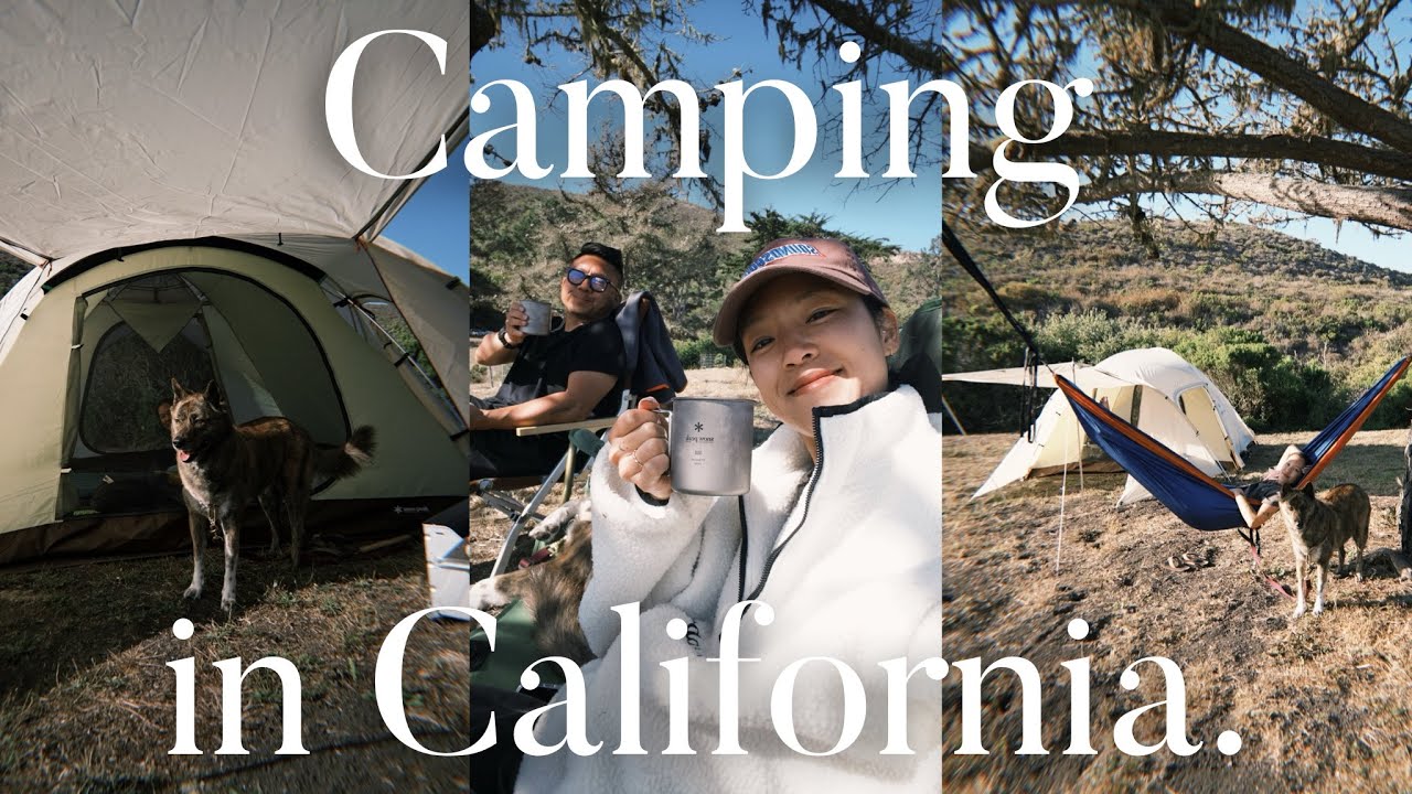 First camping ever. Islay Creek Campground in Montaña de Oro State Park, Los Osos Calfornia