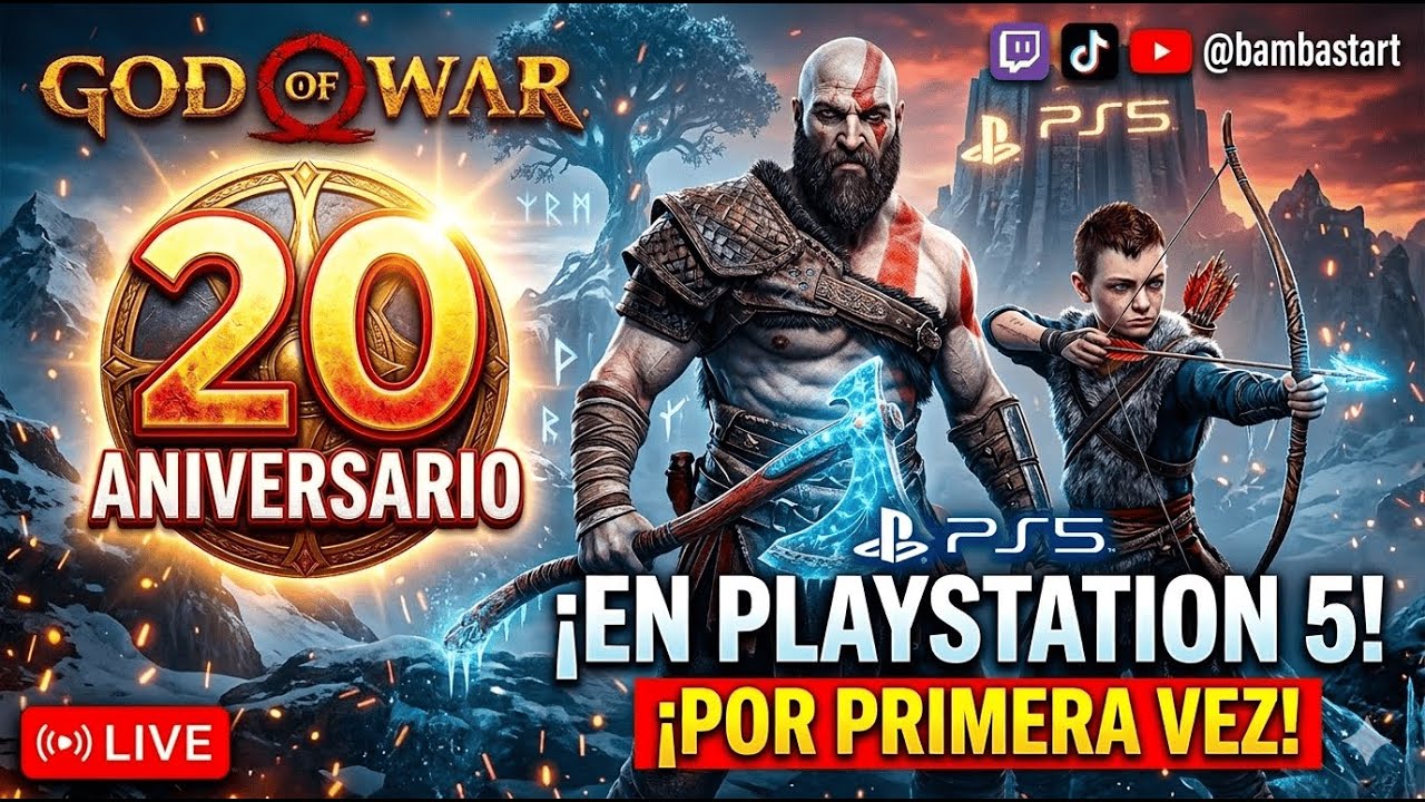 ¿El mejor juego de la historia? ❄️ God of War: 20 Aniversario en PS5