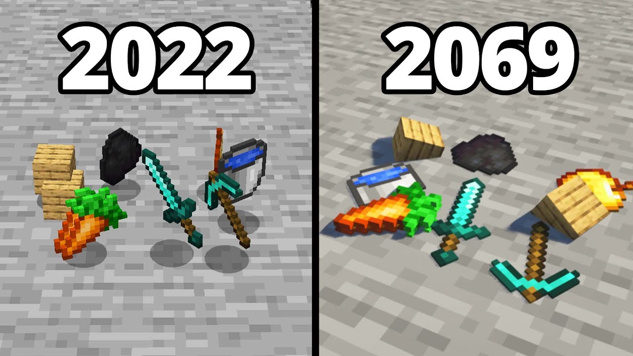 physics in minecraft: now vs 2069
